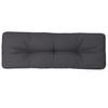 Pallet Cushion Anthracite 120 X 40 X 12 Cm Fabric