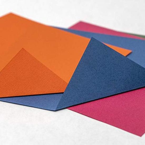 Origami Studio Tanto Standard 50 50 Premium Origami Paper for Beginners and Advanced Artists in Taro's Paper, 15cm, Double-Sided Color, Colors,