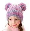High Quality Custom Logo Children's Winter Knitted Hat Embroidery Kids Baby's Children's Winter Beanie Hat