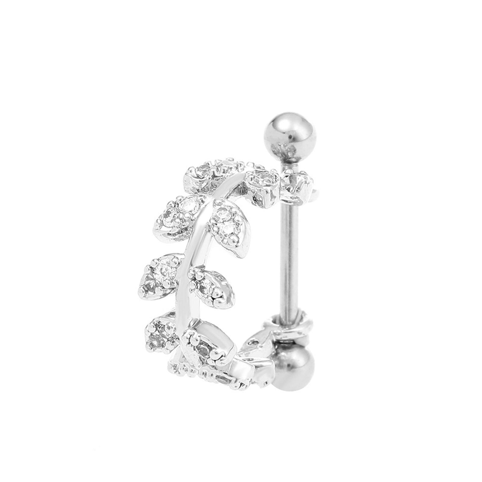 

Серьги-пусеты U-образной формы, Декоративные украшения One Size