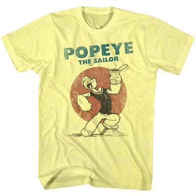Popeye Der Seemann Spinat Kraft Herren T-Shirt