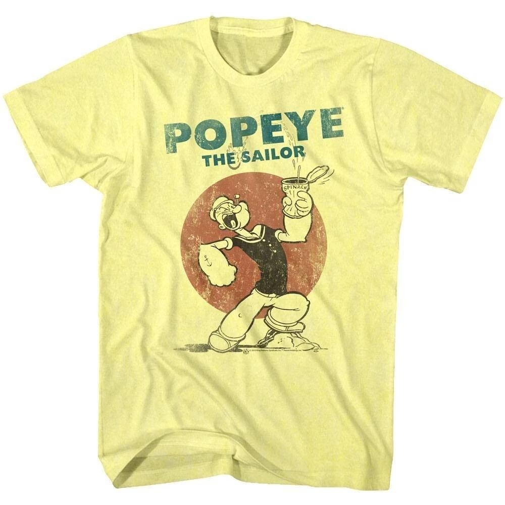 Popeye The Sailor Spinach Strength Men s T Shirt 2XL