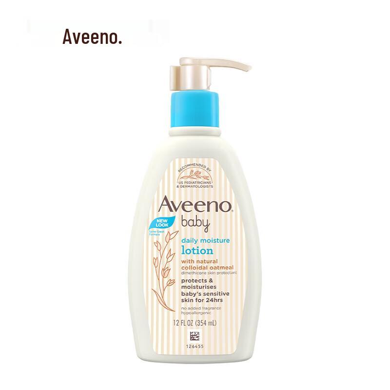 Aveeno Baby Daily Moisture Lotion, Fragrance-Free, 354ml