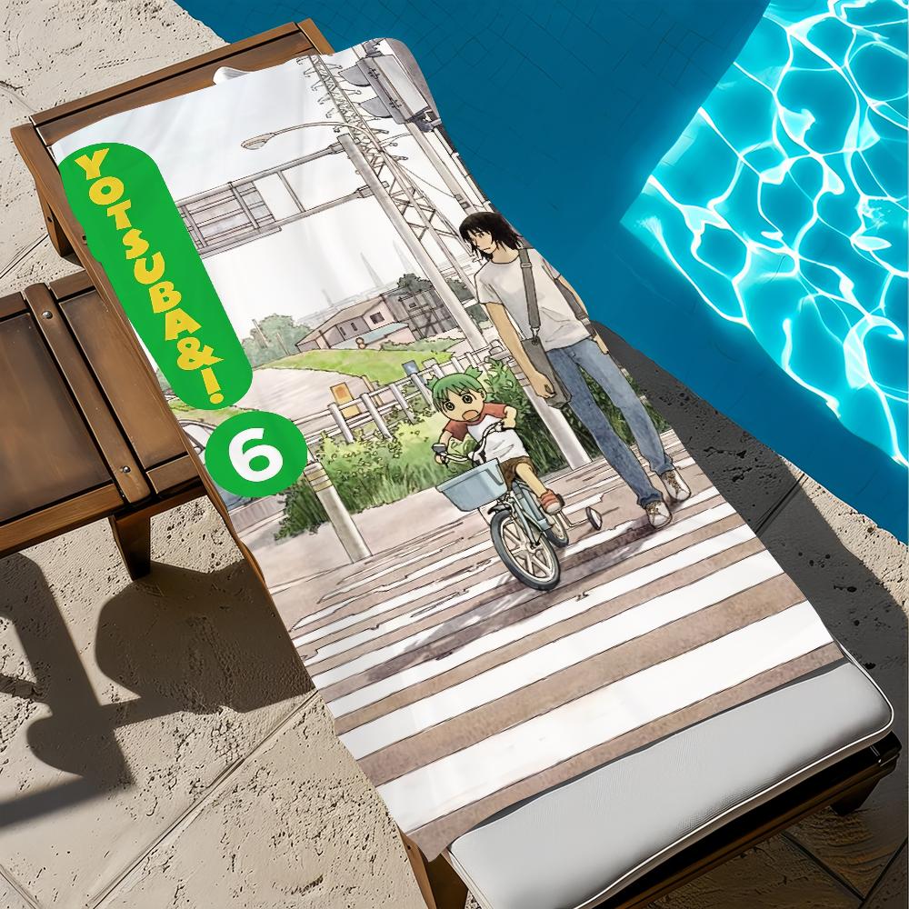 Popular Japanese Anime Y-Yotsuba-a Towel Beach Quick Dry Soft Pool Towels Gift for Travel Gym Shower Camping sports