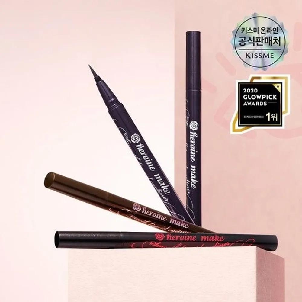 Heroine Make Стойкая жидкая подводка для глаз Smooth (3 цвета) 02 Brown (SK)