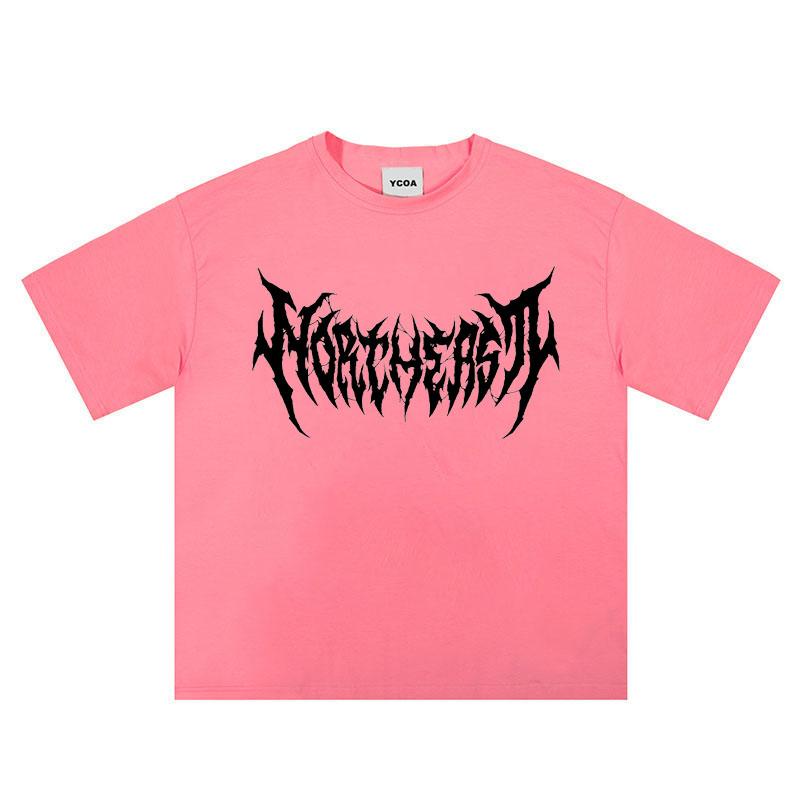 Herren Grafik T-Shirts Kurzarm T-Shirts Tops Oversized Vintage Streetwear Gothic Harajuku Koreanische Mode Sommer Y2k Kleidung