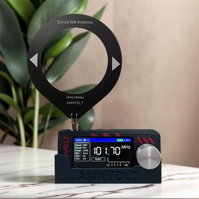 3D Printed Pocket Mini Radio Bracket Handheld Radio Mount Radio Holding Bracket for MINI4732 V1/V2/V3 Outdoor