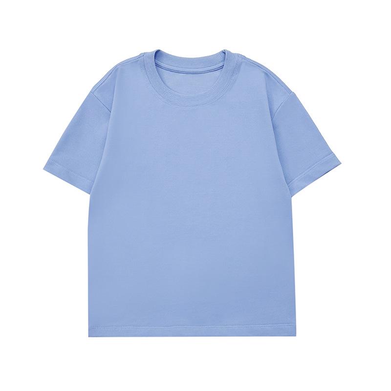 230g Kids' Cool-Feel UV-Protective Quick-Dry Moisture-Wicking Round Neck Tee