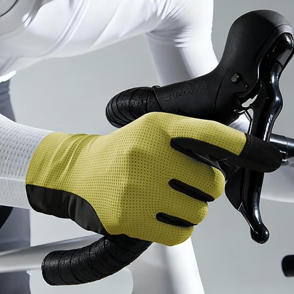 1Pair Cycling Gloves Full Finger Touch Screen Silicone Anti Slip Breathable for Road Motorcycle Bicycle