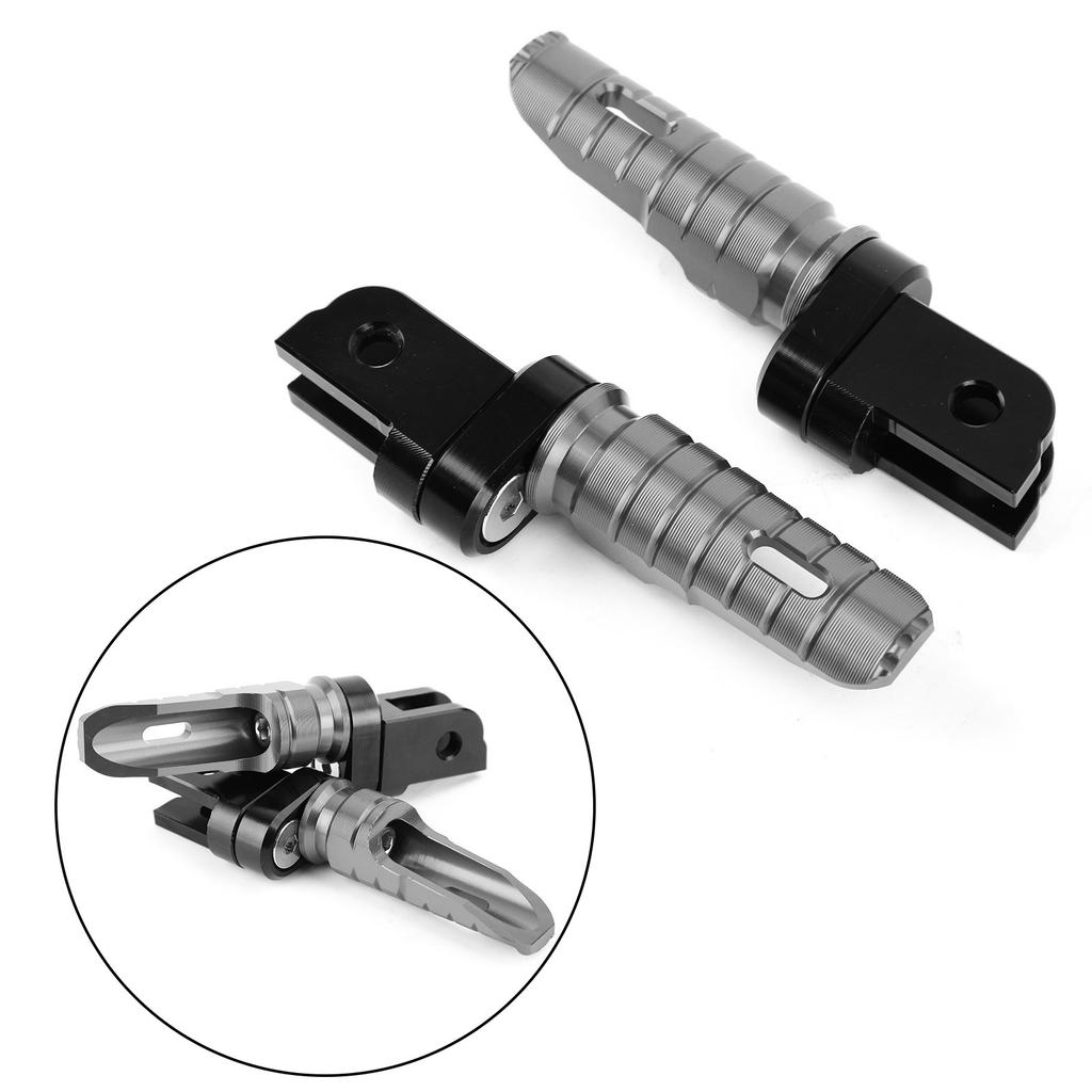 Front Footrests Foot Peg for BMW R nineT 14-20 Scrambler/Pure 16-20 F900R F900XR