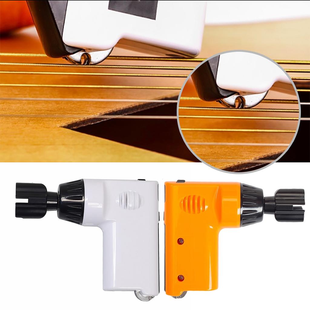 Electric Automatic Guitar String Winder String Cutter Restringing Tool Instrument String Winder Guitar Accessories