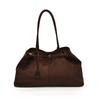 New Suede Shoulder Bag Women Fashi Retro Large Top Handle Bag for Daily Commute Comfortable and Versatile Texture Storage Bags