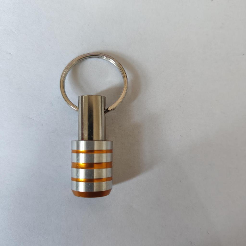 5-Piece Colorful Keychain Quick-Change Extension Rod Set 1/4" Hex Shank Screwdriver Bit Quick-Release Socket Adapter for Mountaineering E18