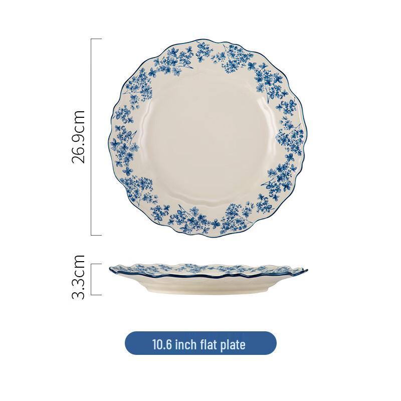 Chinese Ceramic Dinner Plate
