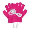 Convertible Flip Top USB Heated Gloves Winter Half Finger Thick Warm USB Heated Gloves for Adventure Enthusiasts