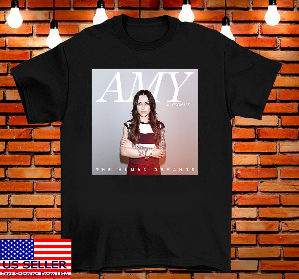 Эми Макдональд The Human Demands Футболка унисекс полного размера S-5XL XXL