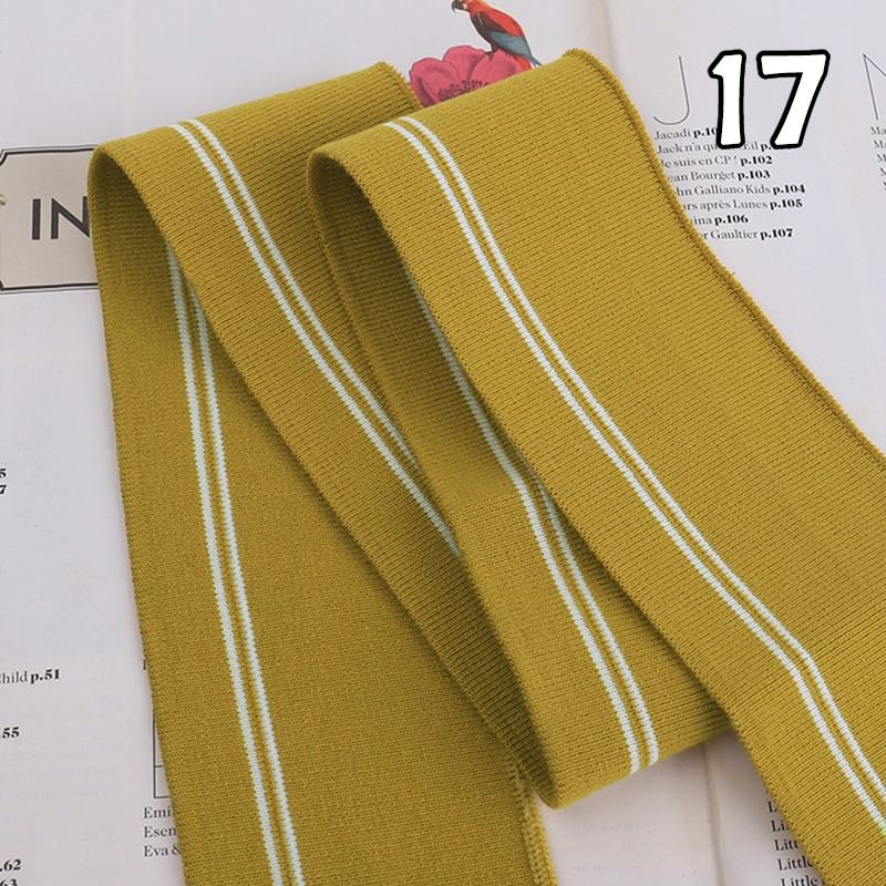 90x6cm Elastic Knitted Fabric DIY Rib Neckline Cuff Hem Knitted Fabric Sewing Baseball Uniform Jacket Clothing Supplies
