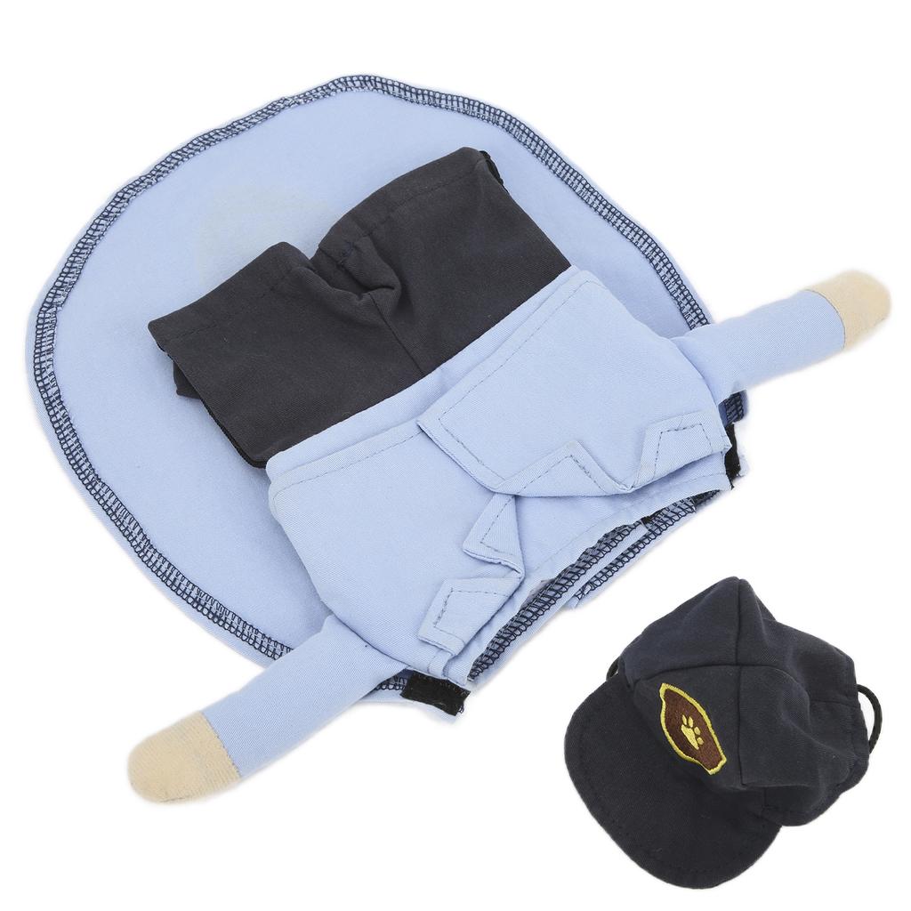 Pet Mail Carrier Costume Soft Funny Costumes Pet Suit with  for Small Dogs and Cats