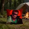 The PPostal DDude Pillow Cover Polyester Square Cushion Case  cm Decorative for Home Couch Bed Car Decor