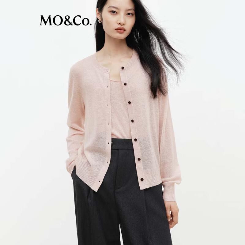 MO&Co. Women's Knit Cardigan Sweater Set
