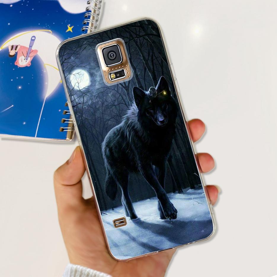 For Samsung Galaxy S5 Case G900F G900I G900M G900A G900T Cute Painted Cover Soft TPU Phone Case For Samsung S5 S 5 GalaxyS5 Bags