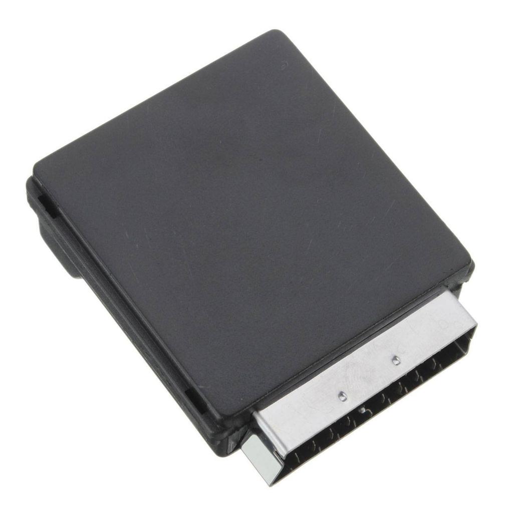 21Pin Male Female SCART AV Adapter Featuring Slip Proof Grip And Storage Friendly Hanging Hole For Organized Use