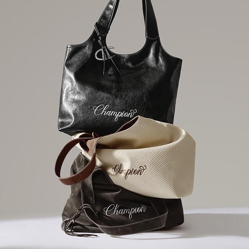 Champion Large Capacity Soft Leather Shoulder Tote Bag