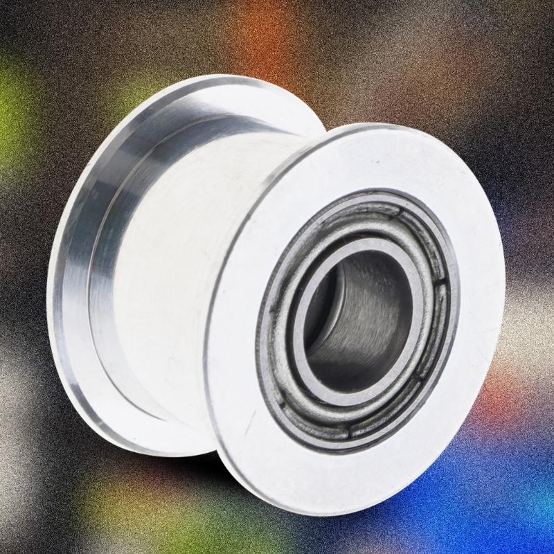 High Speed 3D Printer Idler Pulley with Smooth Belt Idler for X1C/P1P/P1S 3D Printer Enhances Printing Accuracy