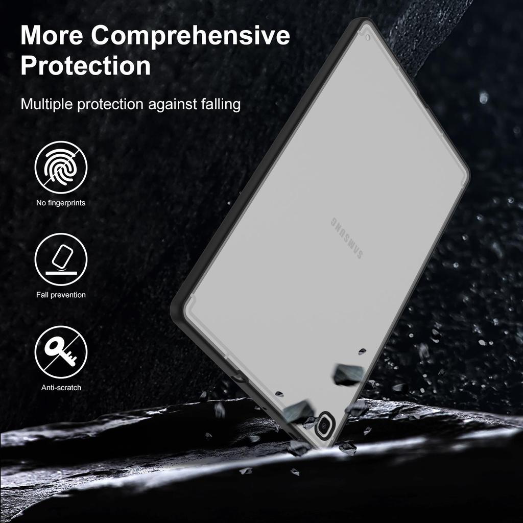 TPU měkké zadní pouzdro pro Samsung Galaxy Tab A8 10,5 X200 A7 T500 Lite t220 8,7 T290 pro S8 X700 S7 T870 S6Lite 10,4 P610 P619 P613