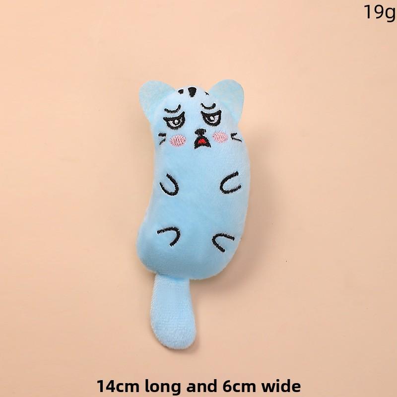 

Pet Supplies, Catnip Toys, Funny Emoticons, Plush Dolls, Cats To Relieve Boredom and Expend Energy, Cat Toys синій
