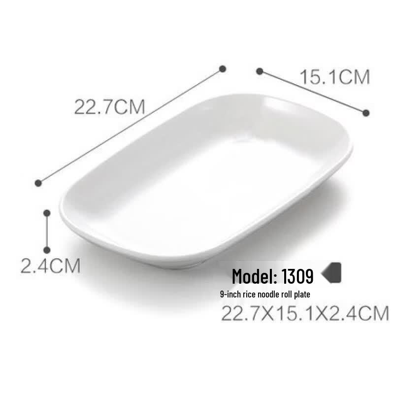 304 Stainless Steel 9-inch Rectangular Steaming Dish Set
