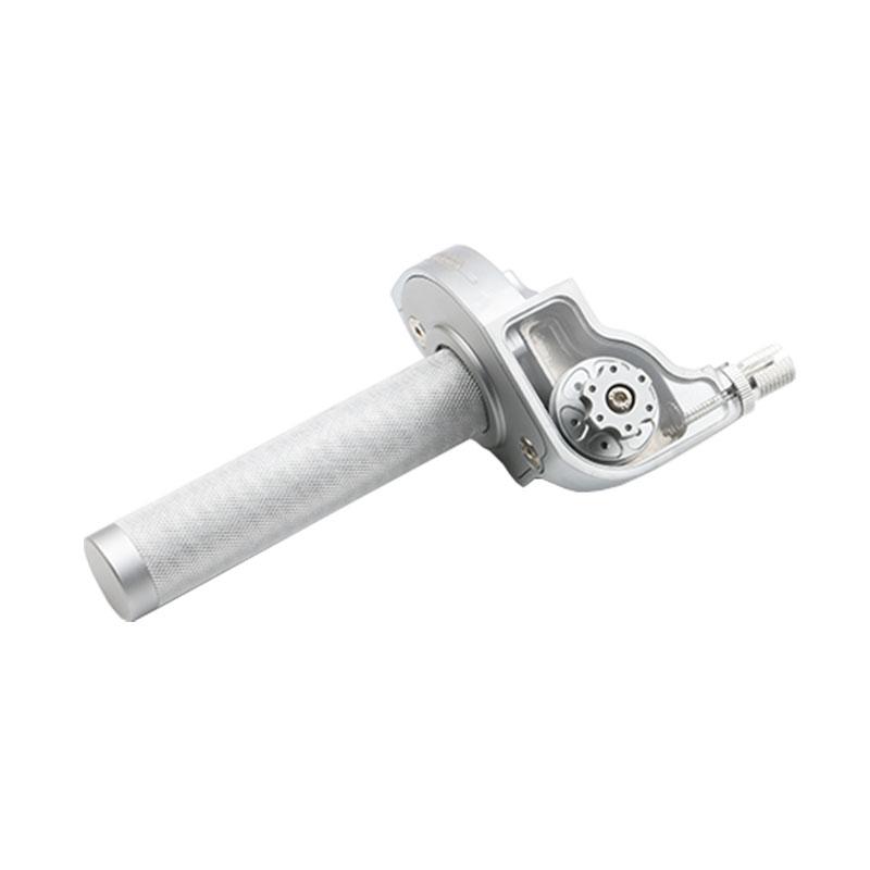 22mm Universal Aluminum Accelerator Throttle Twist Grips Handlebars For Motorcycle Moped Scooter Bike M10*1.5 Throttles 2