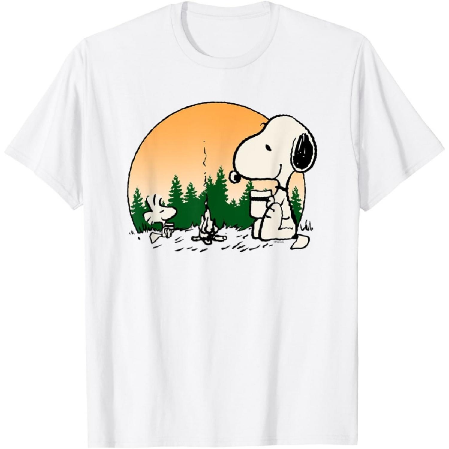 Peanuts - Campfire Mugs T-Shirt S