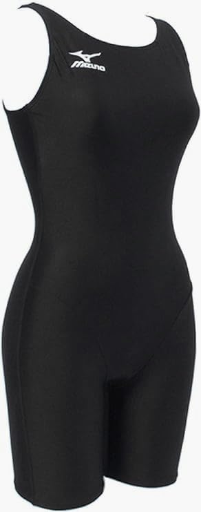 

MIZUNO Basic Fitness Size Size Women s Swimsuit, All-in-One, 85EA-200 (L, 09 Black)