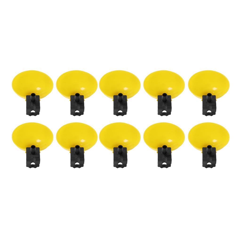 10Pcs Automatic Bird Waterer Large Capacity PP Material Bird Water Drinker for Chicken Quail