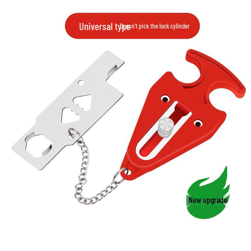 New Anti-Theft Doorstop Alarm: Door Wedge Gap Alarm for Hotel and Home