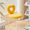 Household Makeup Stool Dressing Chair Girl Bedroom Cream Style Cute Vanity Stools Adjustable Rotating Nail Chair Ottomans Bench