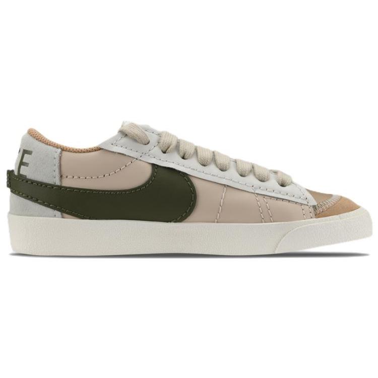 New Nike Blazer Low 77 Jumbo Sanddrift Medium Olive Women's DQ1470-105