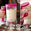 Pancake Cupcake Batter Dispenser For Cupcake Waffle Mixes Baking Dispenser Funnel Measuring Cup Kitchen Supplies