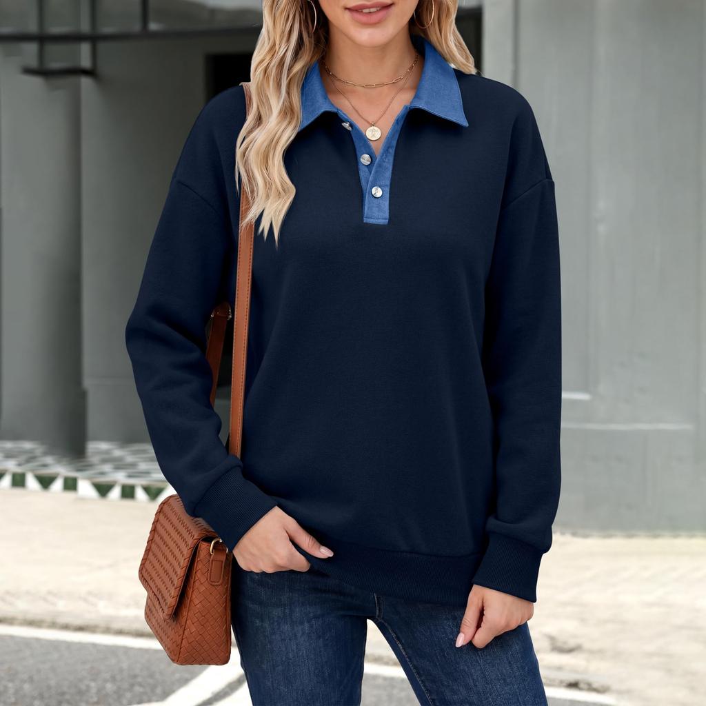 Women's Casual Fashion V-Neck Knit Top, Knitwear for Everyday Wear and Going Out
