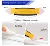 Silicone Caulking Tool Kit,  Grout Sealant Remover Tool Set with Plastic Scraper/Caulk Remover/Nozzle, Silicone Sealant