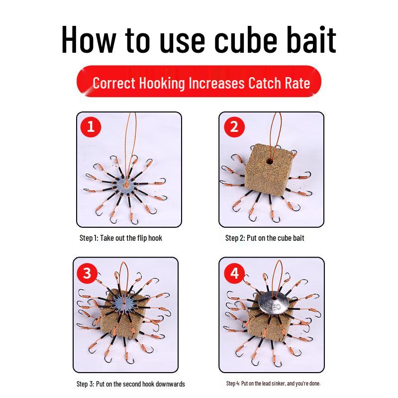 Old G Block Fishing Bait for Carp