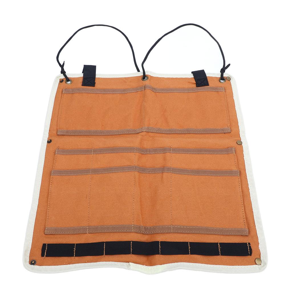 Camping Hanging Organizer Multifunctional Canvas Portable Tent Hanging Storage Organizer for Outdoor
