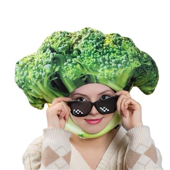 Foto clona Jasné barevné tvar ovoce jídlo Měkká plyšová pokrývka hlavy Otvor pro obličej Kostým internetové celebrity Párty rekvizita