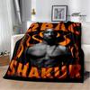 2PAC Hip -hop Singer Fashion Printed Blanket Warm Bed Blanket Soft and Comfortable Blanket Home Travel Blanket Birthday Gift