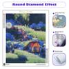Full Round Diamond Painting Night 5D Embroidery Landscape Home Decoration Art Mosaic Handmade 30x40cm/12x16inch