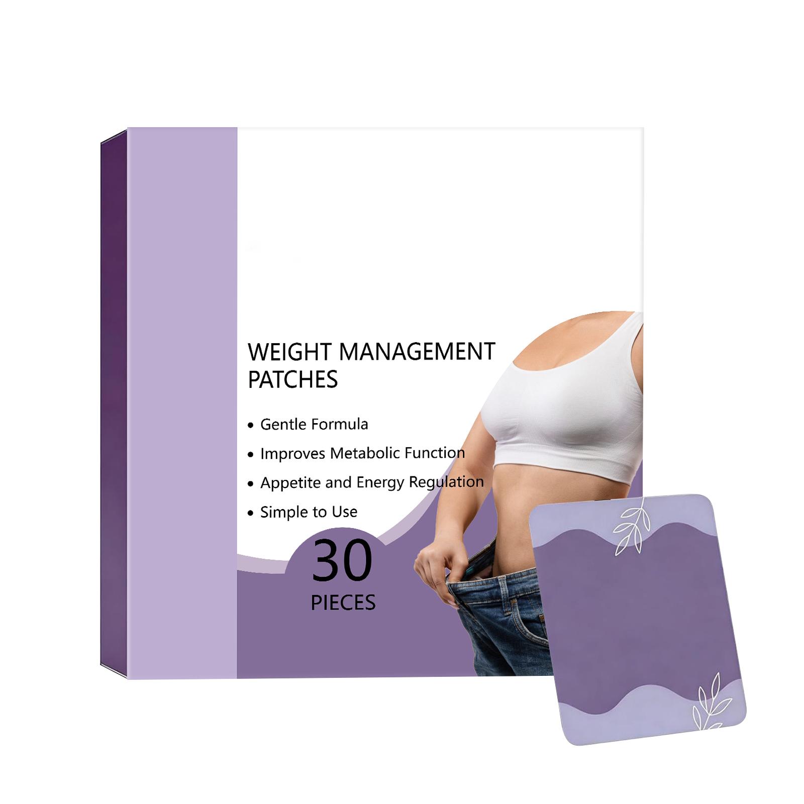 

Weight Management Patches for External Use Slim Patch 30 Pieces Metabolic Function Support Appetite and Energy Regulation Simple Application One Size