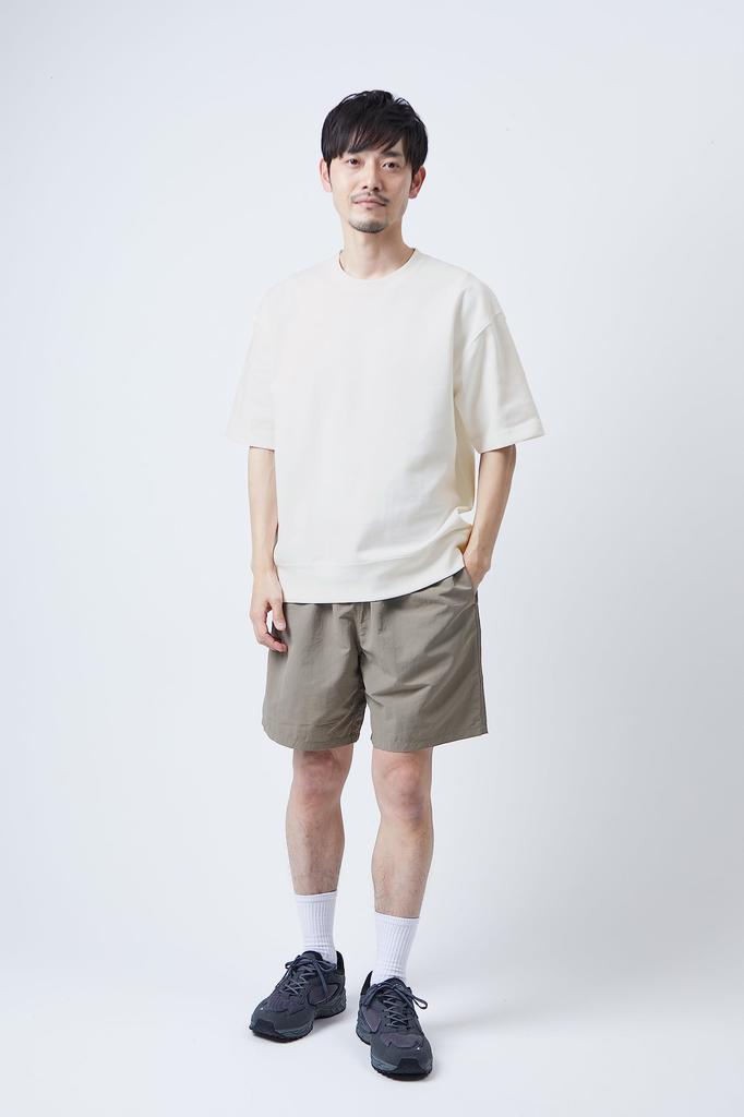[Amazon Essentials] Men's Double-Face Sweatshirt, Wide Fit (Formerly WHOLEPERSON Brand), White, Size L