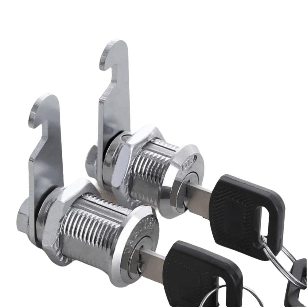 Silver Cabinet Lock Metal Cabinet Door Lock Practical Locker Lock Filing Cabinet