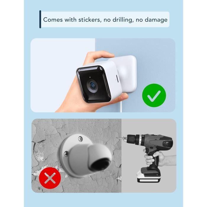 Caméra de surveillance intérieure GNCC C2 - Facile à Installer